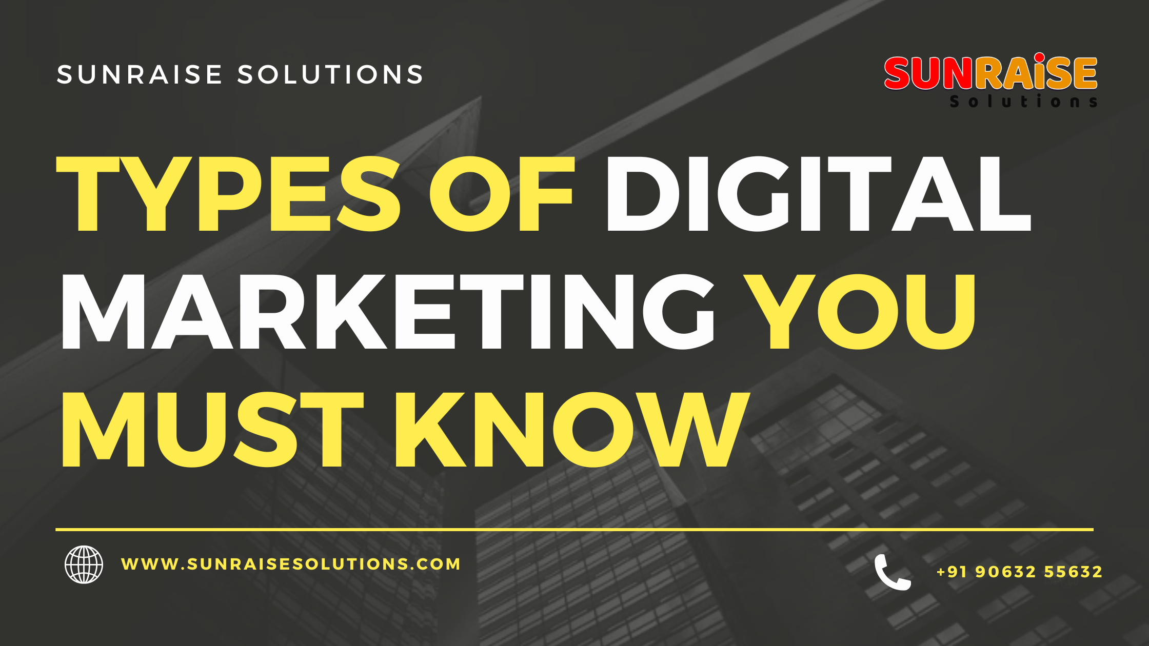 10 TYPES OF DIGITAL MARKETING YOU MUST KNOW?