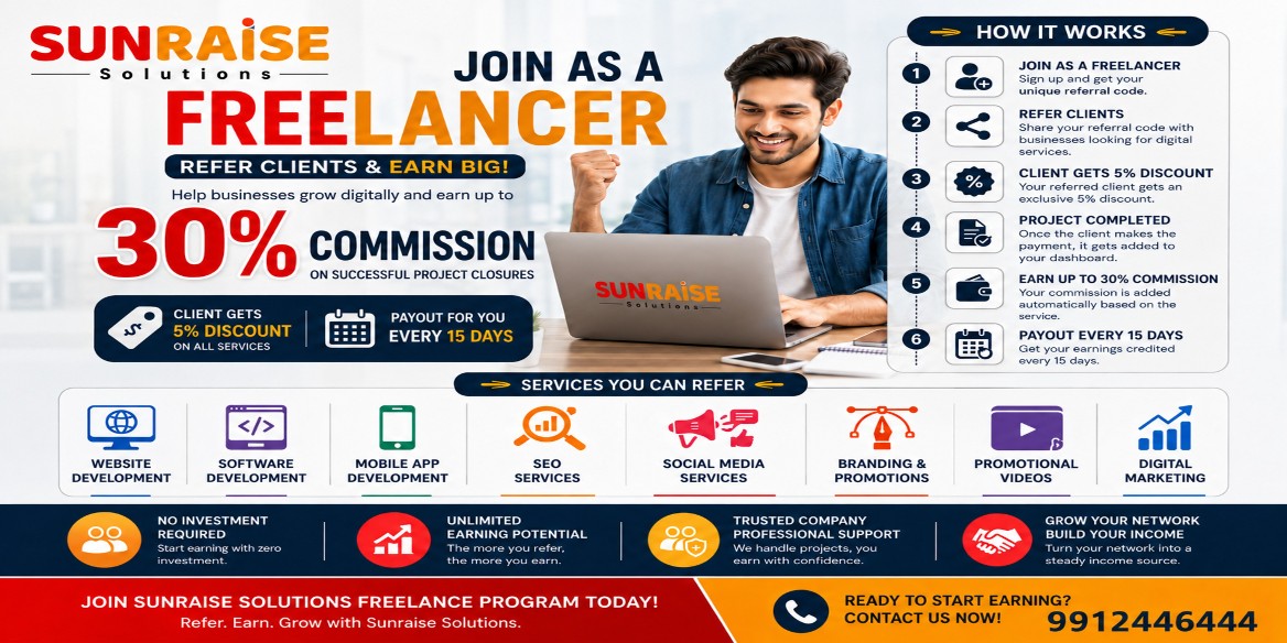 Freelance Partner Program in Andhra Pradesh