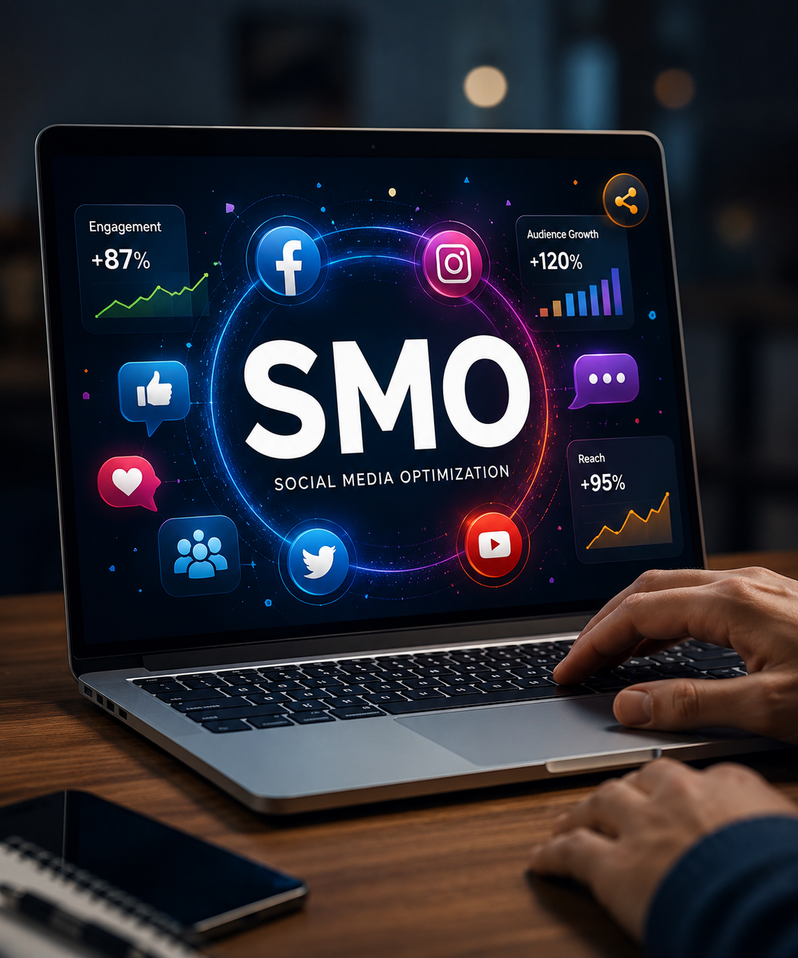Social Media Optimization Diamond